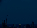 Super luna sobre Sagrada Familia y Torre Agbar