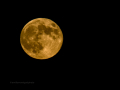 Super luna sobre Sagrada Familia y Torre Agbar